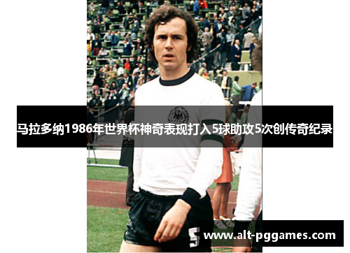 马拉多纳1986年世界杯神奇表现打入5球助攻5次创传奇纪录